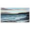 Designart - Ocean Waves at Seashore - Sea & Shore Painting Print on Wrapped Canvas